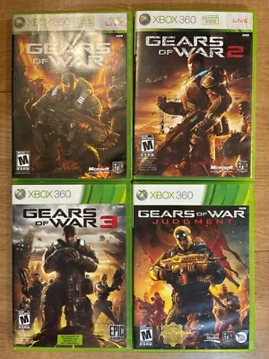 Gears of War 1 2 3 Judgement Lot Xbox 360 - Image 1 of 4