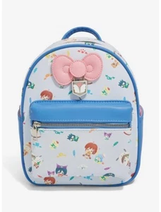NWT Sanrio Hello Kitty and Friends x Attack on Titan Allover Print Mini Backpack - Picture 1 of 4