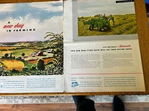 PUBLICIDAD VINTAGE JOHN DEERE -# A B M & More - Tractores de 2 cilindros - 1947 - Imagen 1 de 6