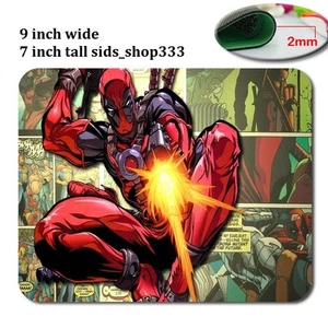 DEADPOOL JUMP MARVEL COMICS !! Comic Covers bg COMPUTER MOUSE PAD 9 X 7inch - Picture 1 of 5