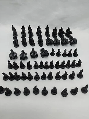 Набор (60) предметов для настольных игр 1993 Risk Black - Изображение 1 из 4