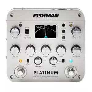 Preamplificador analógico Fishman Platinum Pro EQ/DI - Imagen 1 de 4