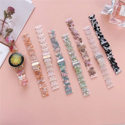 Butterfly Resin Band Strap for Samsung Galaxy Watch 3 4 5 6 7 40mm 44mm Active 2 - Image 1 of 4