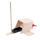 DIY Assembled Wind Turbine Model Boat Kids Science Educational Toys Gift