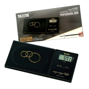 TANITA 1479Z Digital Báscula de Bolsillo Balanza Hasta 200g/0,1g Hecho En Japón - Imagen 1 de 4