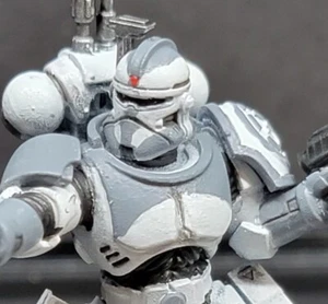 Commander Wolffe Helm (10x) kompatibel mit Warhammer 40k Primaris oder Legion - Bild 1 von 7