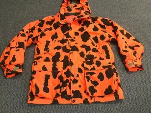 MOUNT'N PRAIRIE Orange Hooded Insulated Jacket - Removable Inner Coat - Men's L - Picture 1 of 7