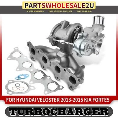 Турбокомпрессор для Hyundai Veloster Kia Forte5 Forte Koup L4 1,6 л K03 G4FJ - Изображение 1 из 4
