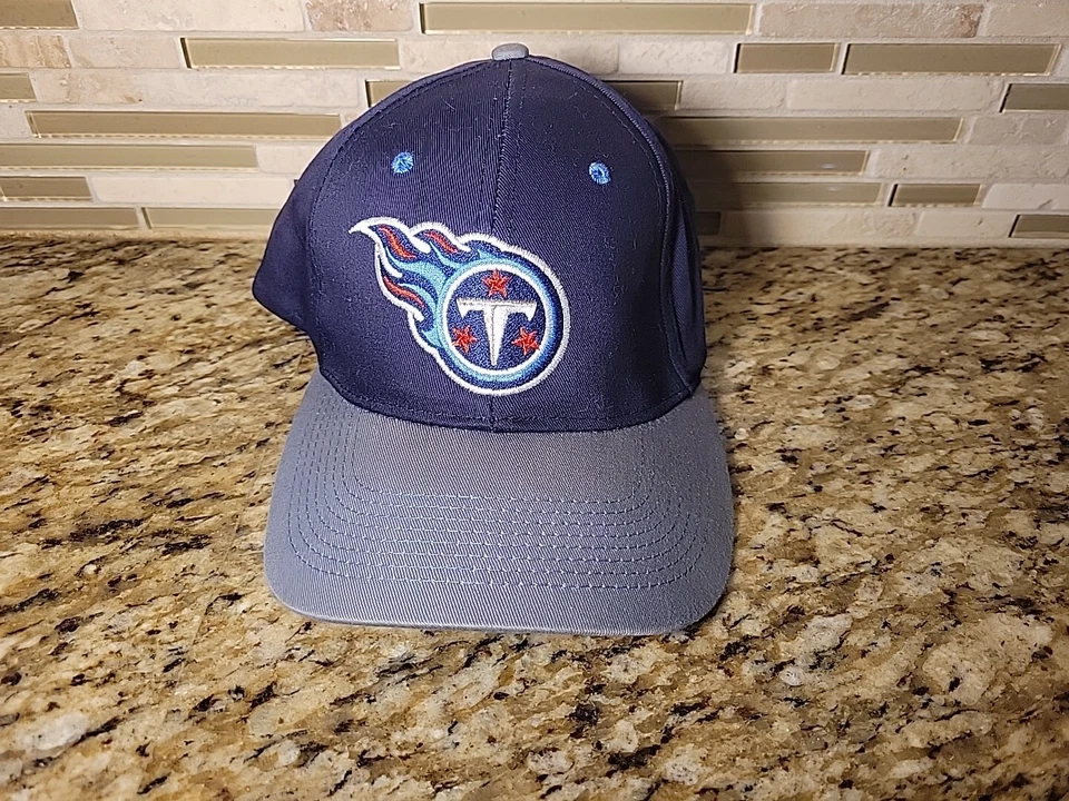 Gorra Tennessee Titans NFL Gorra OSFA Ajustable Fútbol Talla Única Azul Día del Juego Foto 1 de 4