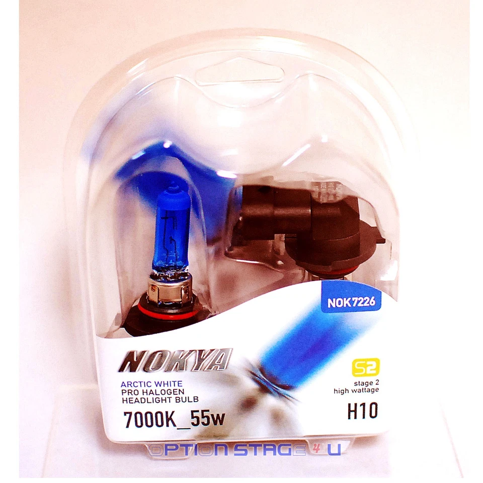 Nokya H10 9145 Arctic White S2 Headlight Fog Light Halogen Light Bulb NOK7226 - Image 1 of 1