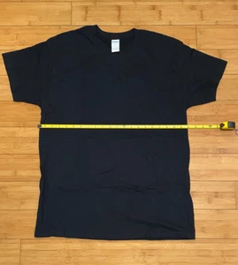 Gildan 5000 Men's T-Shirt Heavy Cotton Short Sleeve Plain Blank Tee Large - Picture 1 of 3