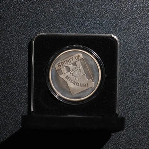 Spirit of Missouri 1993 - Whiteman AFB ACC-1 entrega .999 plata redondo 1 oz #087 - Imagen 1 de 5