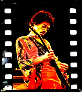 RARE - JIMI HENDRIX 1970 TRACK RECORDS UK PROMO POSTER WITH PETER SANDERS PHOTO - Picture 1 of 7
