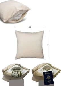 Square Norott Pillow Vault Decorative Home Soft Comfort Foam Beige Bed Pillow - Picture 1 of 8