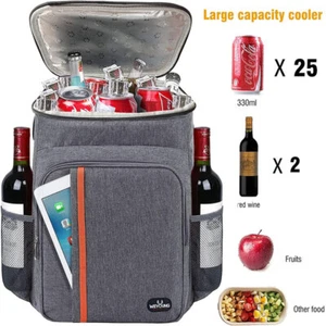 Lonchera Mochila Termica Insulated 25Cans Oxford Cooler Backpack Waterproof 30L - Picture 1 of 13