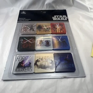 Disney Parks Star Wars Galaxy's Edge 9 Piece Magnet Set NIP - Picture 1 of 19