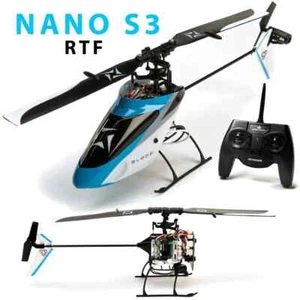 Blade BLH01300 Nano CP S3 Collective Pitch RC R/C Helicopter RTF Ready To Fly - Picture 1 of 10