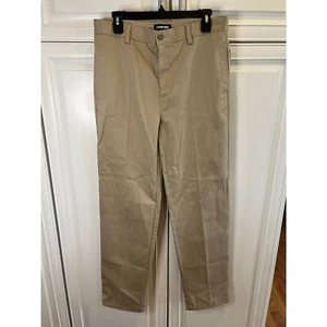 Lands' End Boys Khaki Pants Size 20 Adjustable Waist NWT School Uniform - Picture 1 of 5