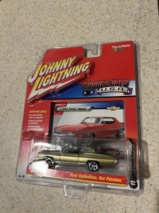 JOHNNY LIGHTNING MUSCLE CARS 1968 CHEVY IMPALA, 2016, IN PACKAGE, 1/64 - Picture 1 of 3