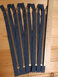 9" YKK Heavy Duty Metal zippers 5 piece **CLOSE OUT PRICING FREE US SHIPPING**^ - Picture 1 of 1