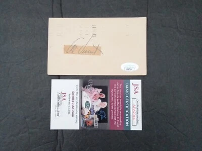 Al Vincent Signed Baseball Card Tigers Orioles Phillies Royals Athletics JSA-1 # - Image 1 of 3