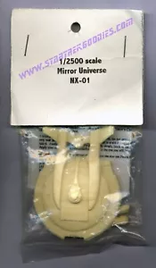 SEALED Star Trek: Enterprise MIRROR Universe Resin NX-01 MODEL KIT 1/2500 Scale! - Picture 1 of 3