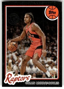 Baloncesto Topps 2025-26 45 aniversario Collin Murray-Boyles #80BK-56 RC - Imagen 1 de 2