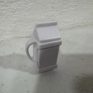 Barbie Dollhouse Milk Carton Accessory White Mini Drink Container Toy Food   - Picture 1 of 6