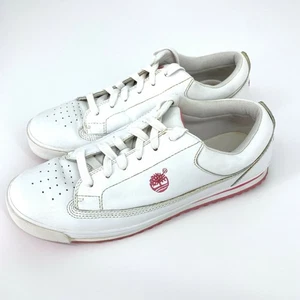 Timberland Timber Court White/Pink 18383 Sneaker Shoes Women's Size 10M - Picture 1 of 8
