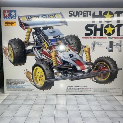 Новый запечатанный Tamiya Super Hotshot 58517 1/10 4WD внедорожник гонщик 2012 - Изображение 1 из 4