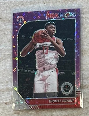 2019-20 Panini NBA Hoops Premium Stock - Thomas Bryant #193 Purple Disco Prizm - Image 1 of 2