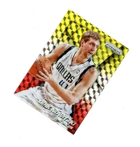 2024-25 Prizm YELLOW WHITE RED REFRACTOR SP DIRK NOWITZKI - Dallas Mavericks - Picture 1 of 1