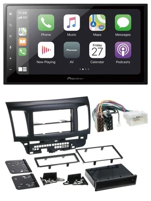 Pioneer MP3 Bluetooth DAB 2DIN USB Autoradio für Mitsubishi EVO Lancer ab 08 - Bild 1 von 4