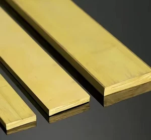 BRASS PLATE ALLOY 260 1/2" x 6" x 10" - Picture 1 of 5