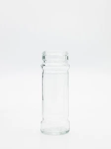 100ml Glass Spice Jar With Choice Of Grinder Lids Or Duel Flip Top Lids - Picture 1 of 9