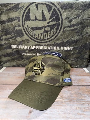 2025 NY Islanders Military Appreciation Night Hat And Rally Towel - Image 1 of 4