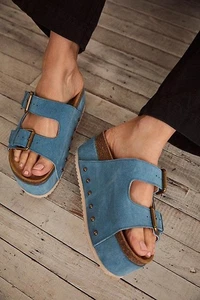 Sandalias planas Free People X Intencionalmente Blank Rule Breaker talla 41 - Imagen 1 de 8
