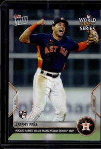 2022 Topps Jeremy Pena #1161 Houston Astros World Series-SS - Picture 1 of 2