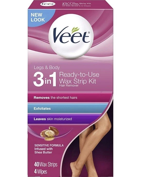 VEET Hair Remover Cold Wax Strips - 40 Count - Image 1 of 1