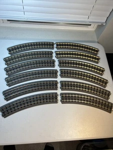 MENGE 12 MTH Realtrax Spur O 0-54" Kurve Gleisstücke (C) - Bild 1 von 11