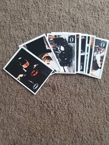 Batman gibt Filmkarte komplett 10er Set Aufkleber von Topps 1992 zurück - Bild 1 von 2