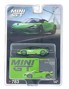 chase! McLaren 750S Spider Mantis Green LHD 1/64 Scale Model By Mini GT MGT00783 - Picture 1 of 1