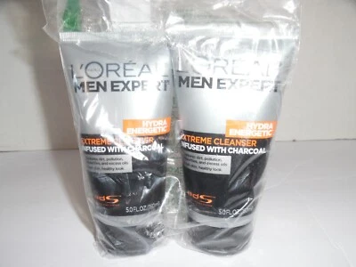 LIMPIADOR EXTREMO L'OREAL MEN EXPERT INFUNDIDO CON CARBÓN Foto 1 de 2