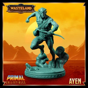 Elf Ayen Elf Rogue Dark Sun Miniature Fantasy Miniature DnD Tabletop RPG - Picture 1 of 5