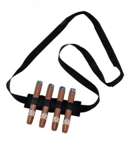 Cigar Belt Fake Adult Fancy Dress Accessory Mexican Style - Picture 1 of 1