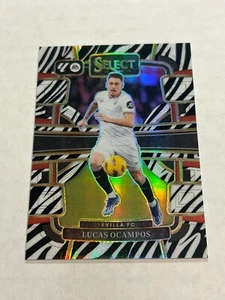 2023-24 SELECT LA LIGA LUCAS OCAMPOS 7/25 ZEBRA PRIZM SEVILLA FC SP - Picture 1 of 2