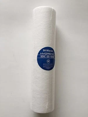 HYDRONIX 50 MICRON 10"x2.5" SEDIMENT FILTER NSF CERTIFIED - 18 FILTERS - Image 1 of 2