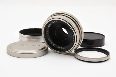 [ MINT++] Contax Carl Zeiss Tessar T* 45mm f/2.8 MMJ 100 Jahre Lens Japan #1966P - Image 1 of 4