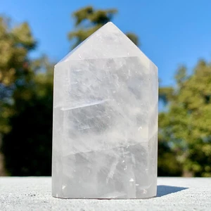 Piedra de Calcita Blanca Natural 140G Meditación Energía Espíritu Chakra Aura Piedra Para - Imagen 1 de 24