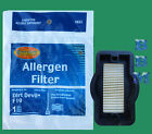 1 Dirt Devil F19 Filtr alergii Miotła Vac 3201082000 Odkurzacz Model MBV2030 Seriel